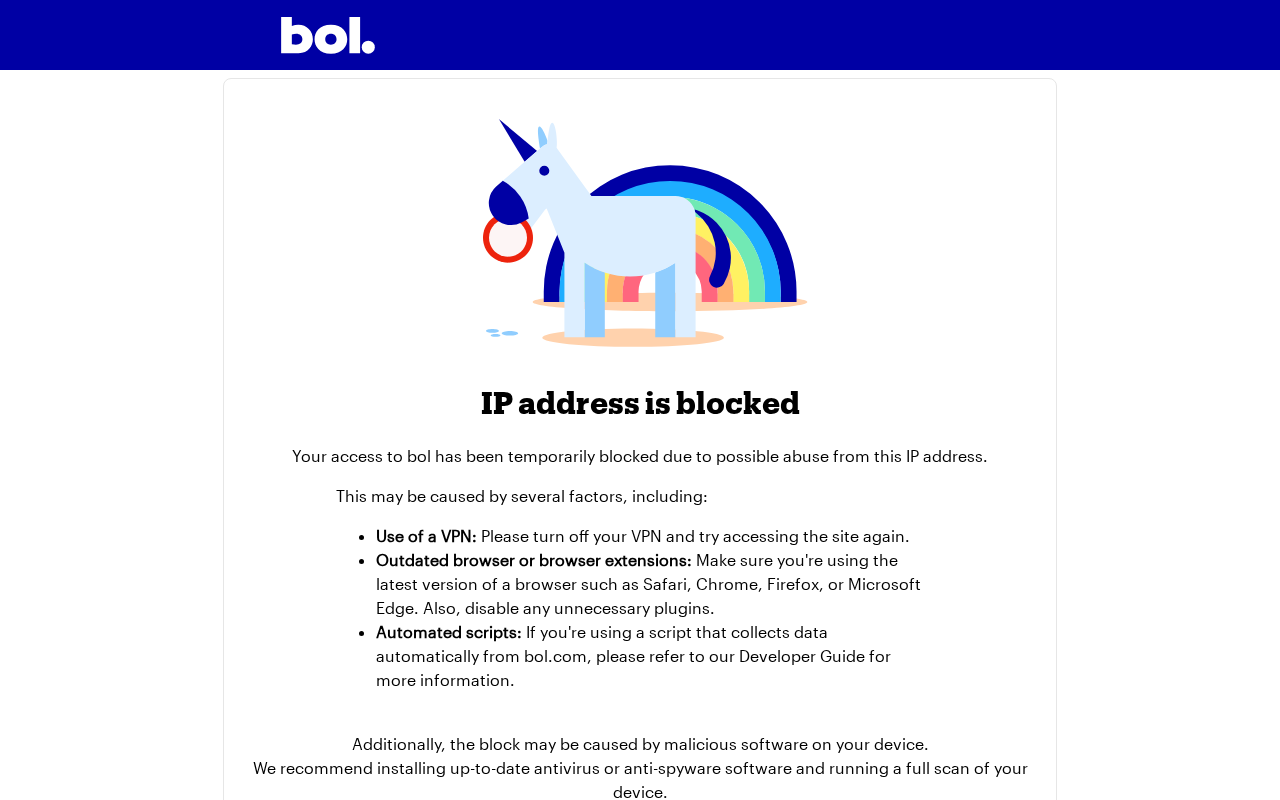 Screenshot of bol.com