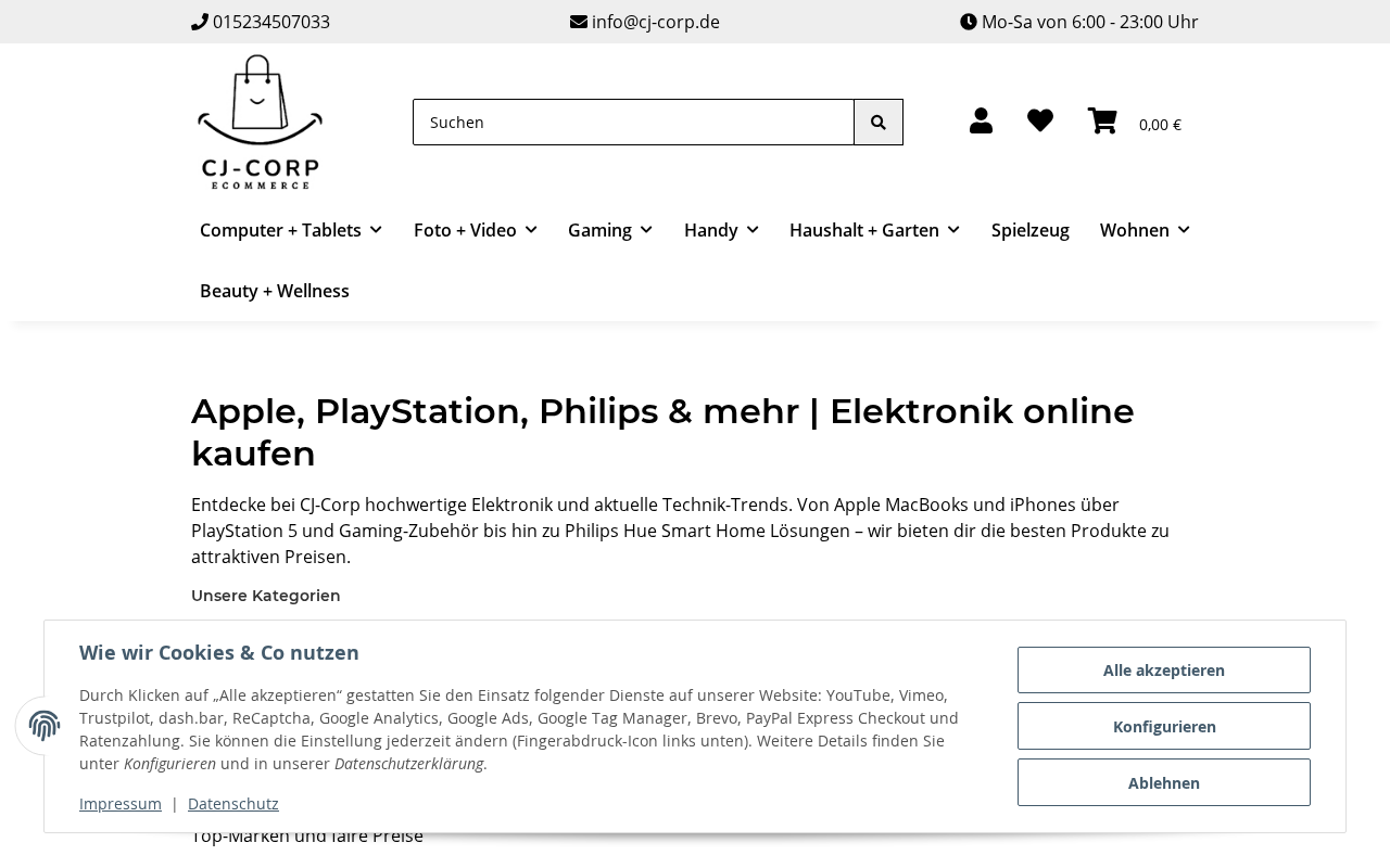 Screenshot of cj-corp.de