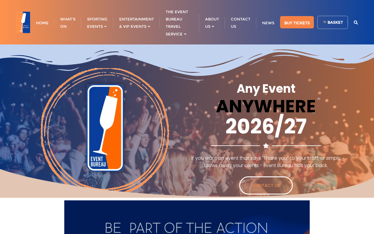 Screenshot of eventbureau.co.uk