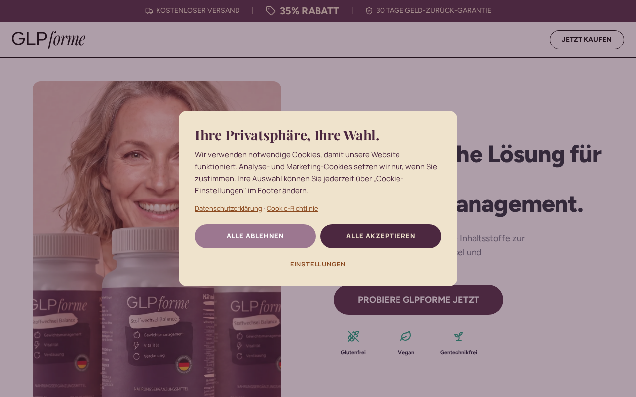 Screenshot of glpforme.de