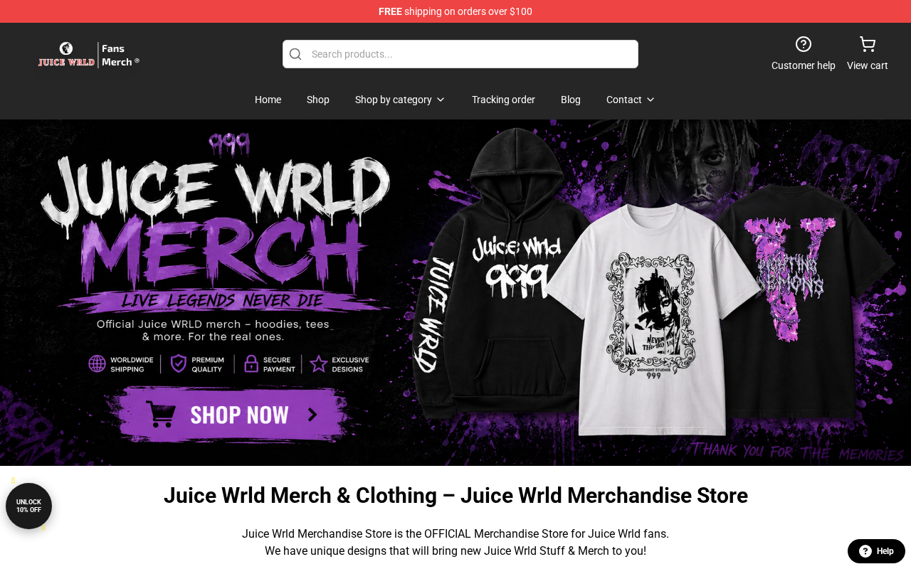 Screenshot of juicewrld.store