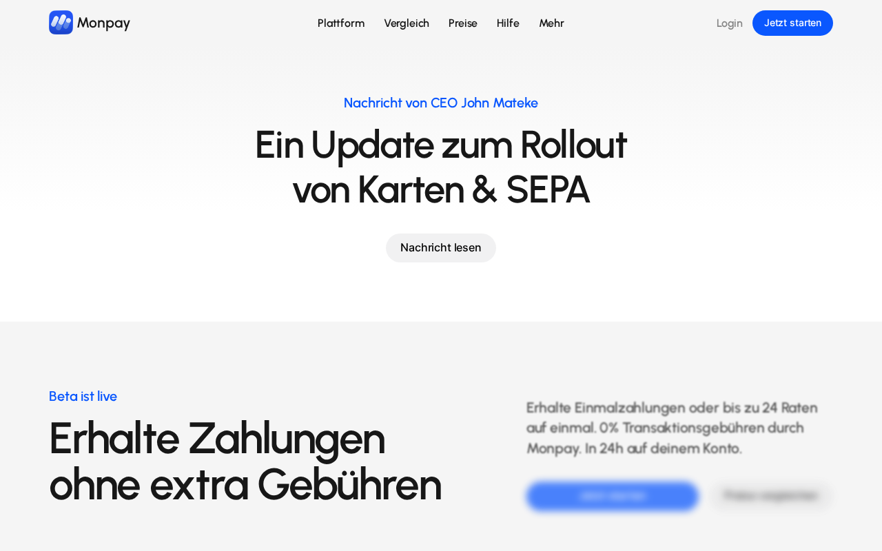 Screenshot of monpay.de