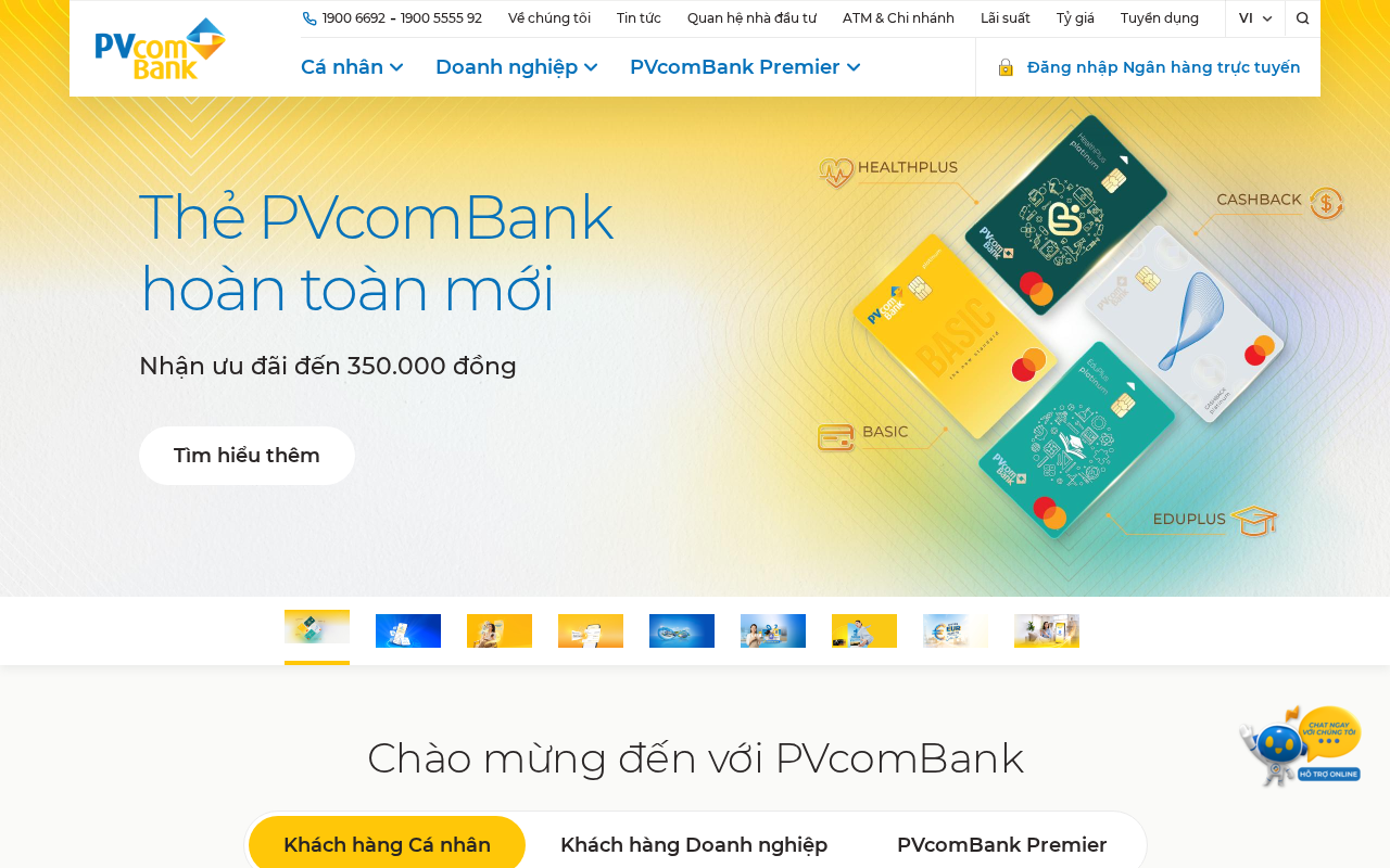 Screenshot of pvcombank.com.vn