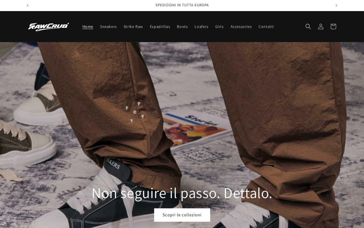 Screenshot of rawcurb.com