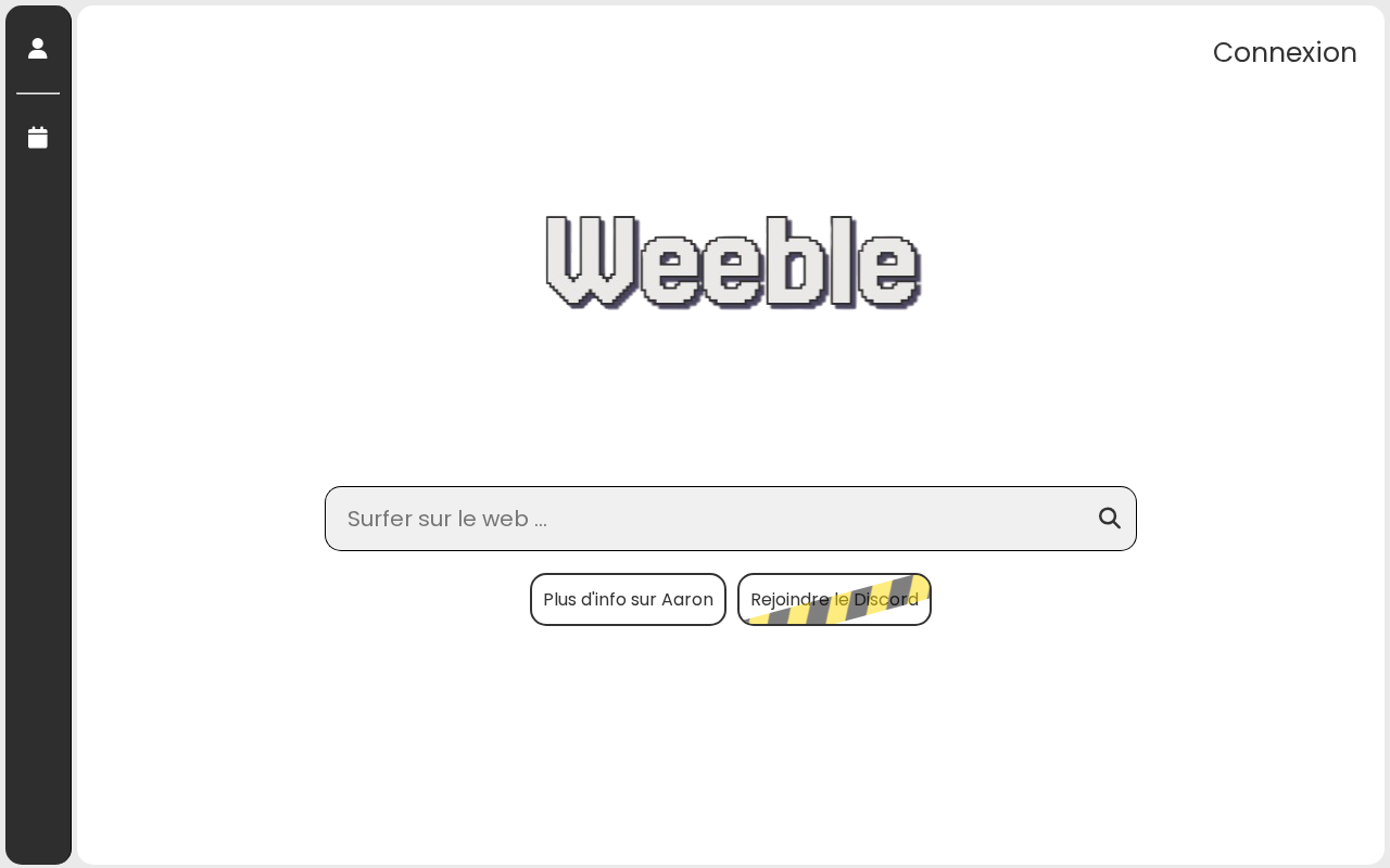 Screenshot of weeble.fr