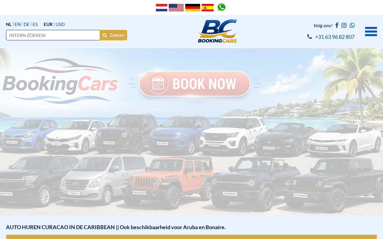 Screenshot of bookingcarscuracao.com