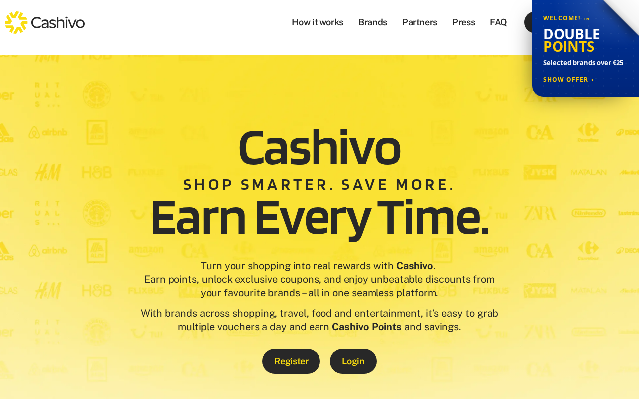 Screenshot of cashivo.com