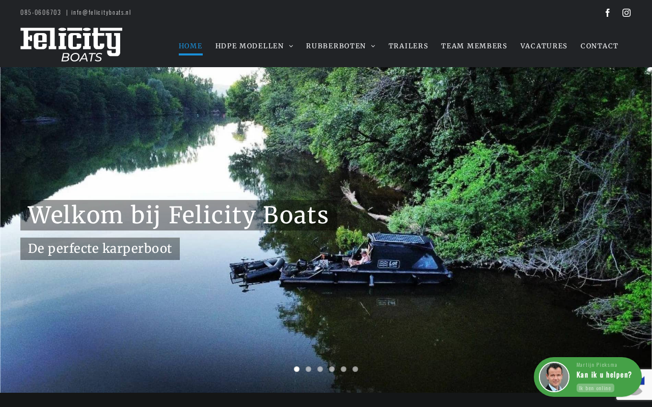 Screenshot of felicityboats.nl
