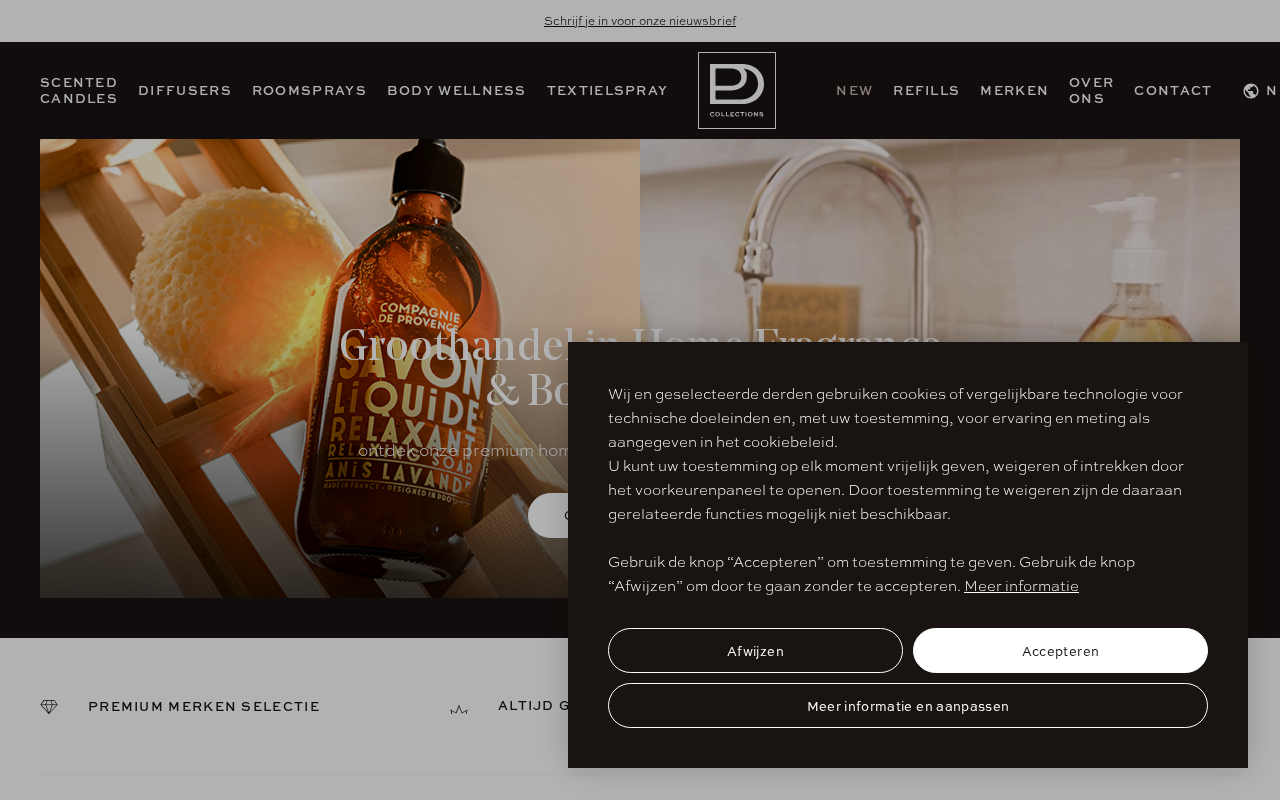 Screenshot of pd-collections.nl