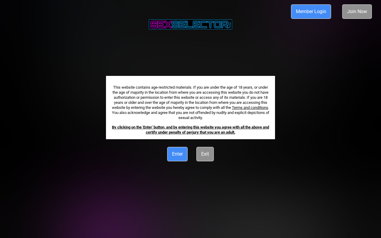 Screenshot of sexselector.com